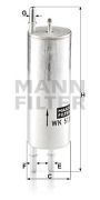 MANN MFWK5133 Топливный фильтр на автомобиль LAND ROVER RANGE