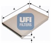 UFI 5315200 Фильтр, воздух во внутренном пространстве