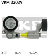 SKF VKM33029 Натяжной ролик, поликлиновой  ремень на автомобиль SUZUKI BALENO