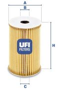UFI 2515100 Масляный фильтр на автомобиль KIA CARENS