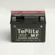 TOPLITE YTX4LBS 12V,3Ah,д. 114, ш. 71, в.89, электролит в к-те, вес 1,5 кг на автомобиль HONDA MSX125
