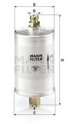 MANN MFWK726 Топливный фильтр