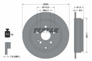 TEXTAR T92162503 Тормозной диск