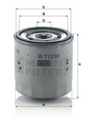 MANN MFW71295 Масляный фильтр на автомобиль VW GOLF