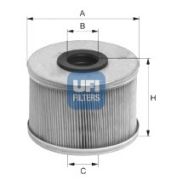UFI 2668600 Топливный фильтр