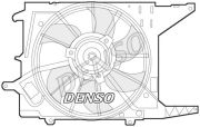 DENSO DENDER37003 Вентилятор на автомобиль DACIA LOGAN