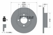 TEXTAR T92025900 Тормозной диск