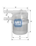 UFI 3102000 Паливний фільтр