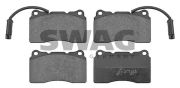 SWAG 74916295 набор тормозных накладок на автомобиль ALFA ROMEO 166