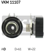 SKF VKM11107 Натяжной ролик, ремень ГРМ на автомобиль VW POLO