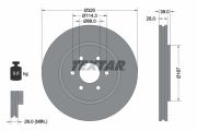 TEXTAR T92164403 Тормозной диск