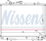 NISSENS NIS62892 Радиатор MT L 200(96-)2.5 TD(+)[OE MR281023] на автомобиль MITSUBISHI L200