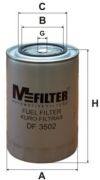 MFILTER DF3502 Топливный фильтр на автомобиль IVECO EUROTRAKKER