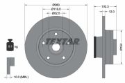 TEXTAR T92153703 Тормозной диск на автомобиль RENAULT TRAFIC