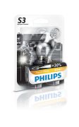 PHILIPS PHI12008BW Мото лампа: 12 [В] S3 Vision Moto 15W цоколь P26s 2 +30% света, Blister