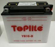 TOPLITE YB16B Мотоакумулятор TOPLITE