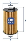UFI 2506600 Масляный фильтр