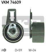 SKF VKM74609 Натяжной ролик, ремень ГРМ на автомобиль KIA K2900