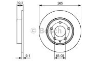 Bosch 0 986 479 C26 Гальмівний диск