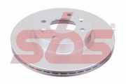 SBS 1815313418 Гальмівний диск на автомобиль HYUNDAI GETZ