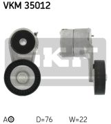 SKF VKM35012 Натяжной ролик, поликлиновой  ремень