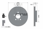 TEXTAR T92279203 Тормозной диск