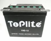 TOPLITE YHD12 12V,32Ah,д. 207, ш. 132, в.167, объем 2,2, вес 8,3 кг,без электролита