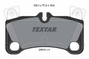 TEXTAR T2461401 Тормозные колодки дисковые