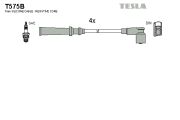 TESLA TEST575B Комплект высоковольтных проводов на автомобиль NISSAN PICK