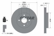 TEXTAR T92204503 Тормозной диск