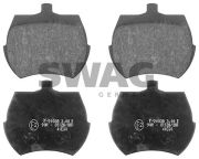 SWAG 22116201 набор тормозных накладок на автомобиль ROVER MINI