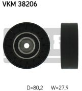 SKF VKM38206 Паразитный / ведущий ролик, поликлиновой ремень на автомобиль BMW 8