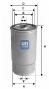 UFI 2401200 Топливный фильтр