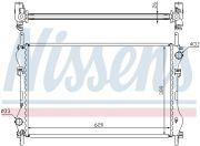 NISSENS NIS62044A Радиатор FD TRANSIT(00-)2.4 D(+)[OE 1103117] на автомобиль FORD TRANSIT