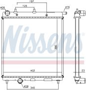 Nissens NIS 61277 Радиатор CN C2(02-)1.4 HDi(+)[OE 1330.E5]