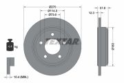 TEXTAR T92271503 Тормозной диск на автомобиль CHRYSLER CONCORDE