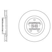 SANGSIN SBSD4021 шт. Тормозной диск