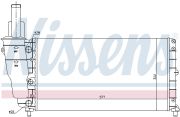 Nissens NIS61858 Радиатор FT PUNTO I(93-)55 - 1.1 SPI(+)[OE 46407450]
