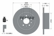 TEXTAR T92067003 Тормозной диск на автомобиль CADILLAC CATERA