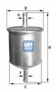 UFI 3152900 Топливный фильтр на автомобиль INFINITI QX4