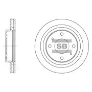 SANGSIN SBSD1045 шт. Тормозной диск
