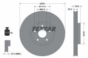 TEXTAR T92147903 Тормозной диск на автомобиль LEXUS IS