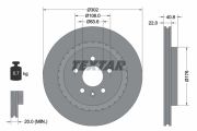 TEXTAR T92168305 Тормозной диск на автомобиль VOLVO V60