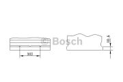 BOSCH 0092S40260 Аккумулятор Bosch (J) S4 Silver 70Ah, EN 630 правый 