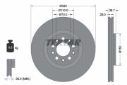 TEXTAR T92220903 Тормозной диск