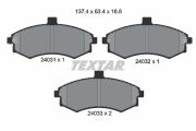 TEXTAR T2403101 Тормозные колодки дисковые