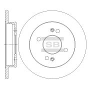 Sangsin SB SD2045 шт. Тормозной диск