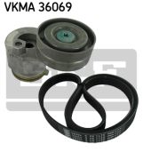 SKF VKMA36069 Поликлиновой ременный комплект на автомобиль OPEL VIVARO