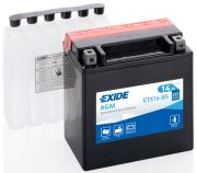 EXIDE  Акумулятор EXIDE AGM [12B] 14 Ah/  150x87x161 (ДхШхВ) CCA 215