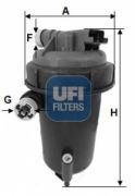 UFI 5514800 Топливный фильтр